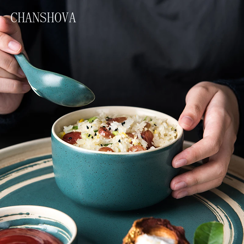 CHANSHOVA китайская ручная роспись нить Цветная глазурь большая емкость