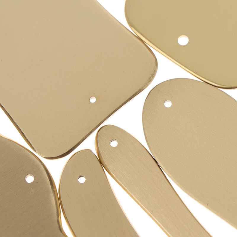 Copper Guasha Scraping Massage Scraper Face Massager Acupuncture Gua Sha Board Acupoint Facial Body Acupuncture Pressure Therapy