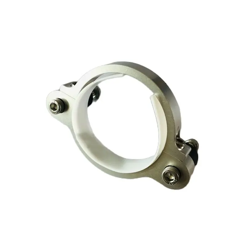 

CNC Aluminum Alloy Sleeping Exhaust Pipe Fixed Bracket Diameter 50-52mm for Remote Control Gasoline Ship Model Accessories