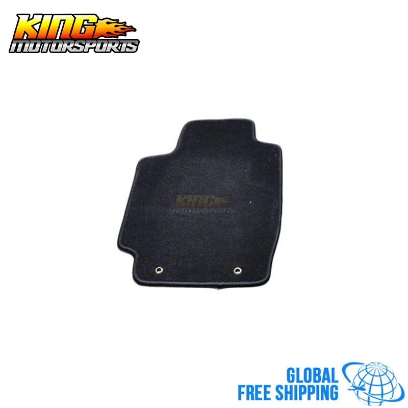 Подходит для 02-06 Toyota Camry 4Dr черные нейлоновые коврики спереди и сзади 4 шт.