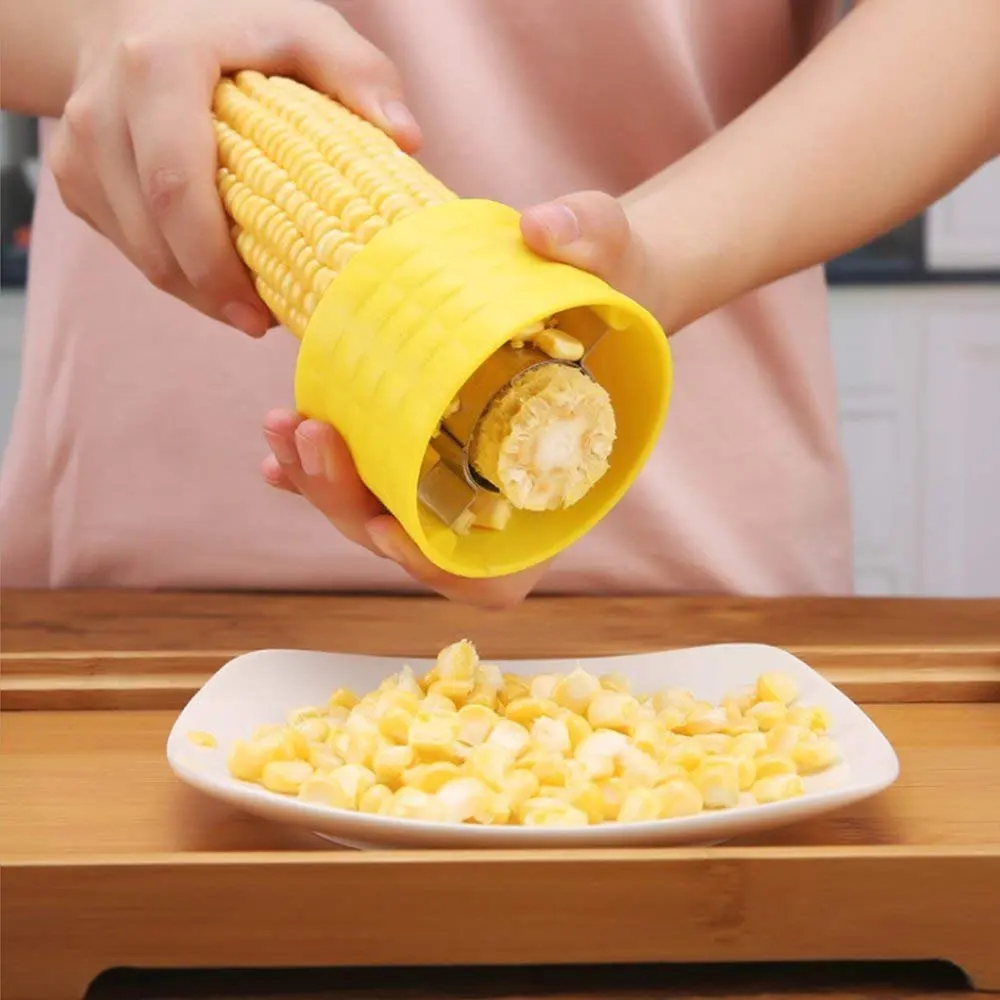 Инструмент для зачистки кукурузы Cob нож удаления ядер Креативные кухонные