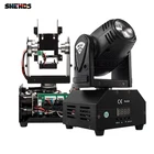 Миниатюрный светодиодный светильник RGBW с вращающейся головкой мощностью 10 вт, 2 шт.