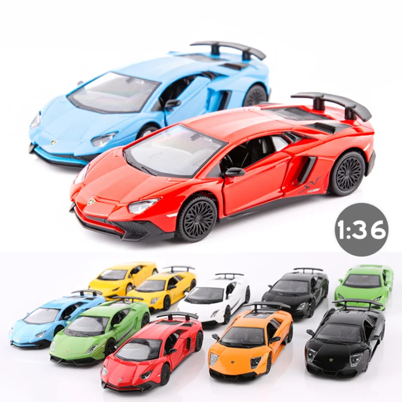 Lamborghini металлические игрушечные машинки 1/36 литья под давлением масштабная