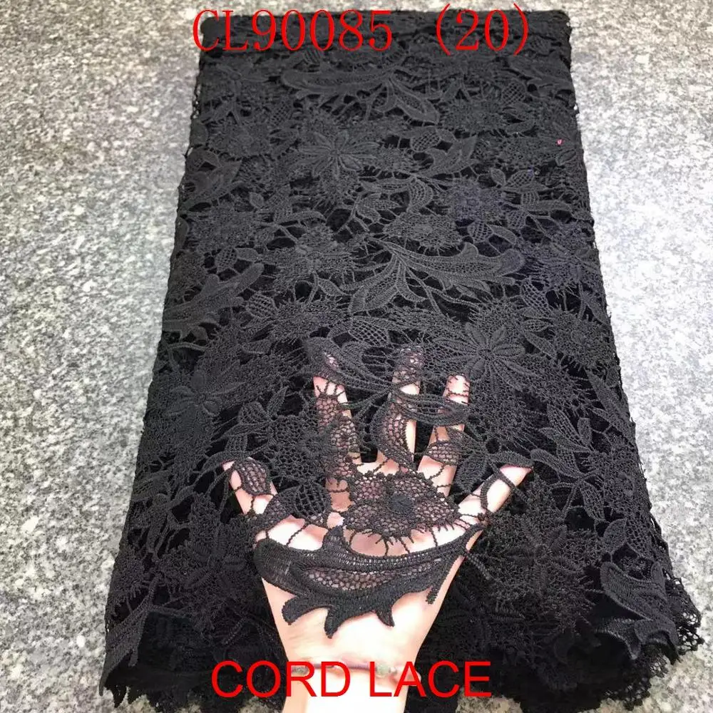 Африканская Водорастворимая кружевная ткань нигерийский 3D шнур французский