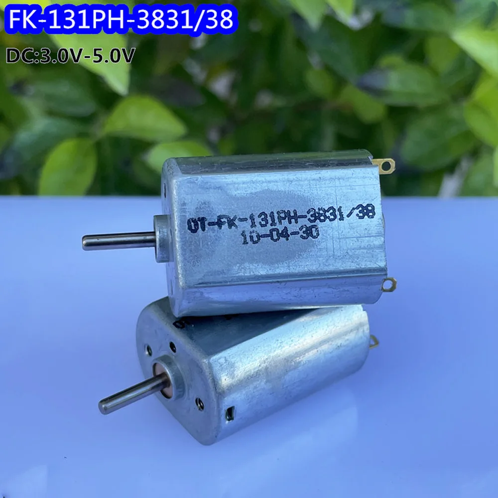 Высокоскоростной карбоновый мини-Мотор постоянного тока, 3 в, 3,7 в, 5 В, 35000 об/мин, с большим крутящим моментом, металлическая задняя крышка, модель автомобиля, лодки