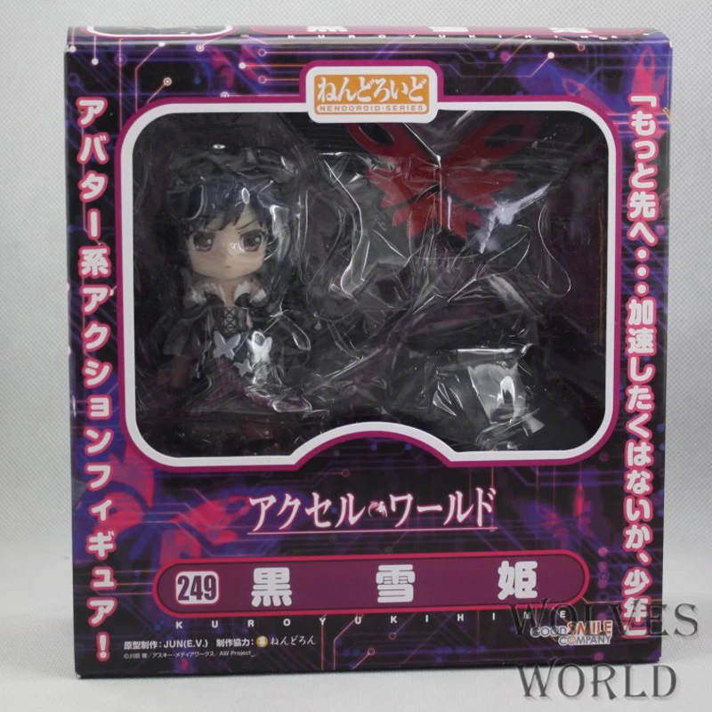 

Kuroyuki Hime Figure Anime Accel World PVC Action Figurine Model Doll Toys Snow Black Figure Cute Figurine About 12cm
