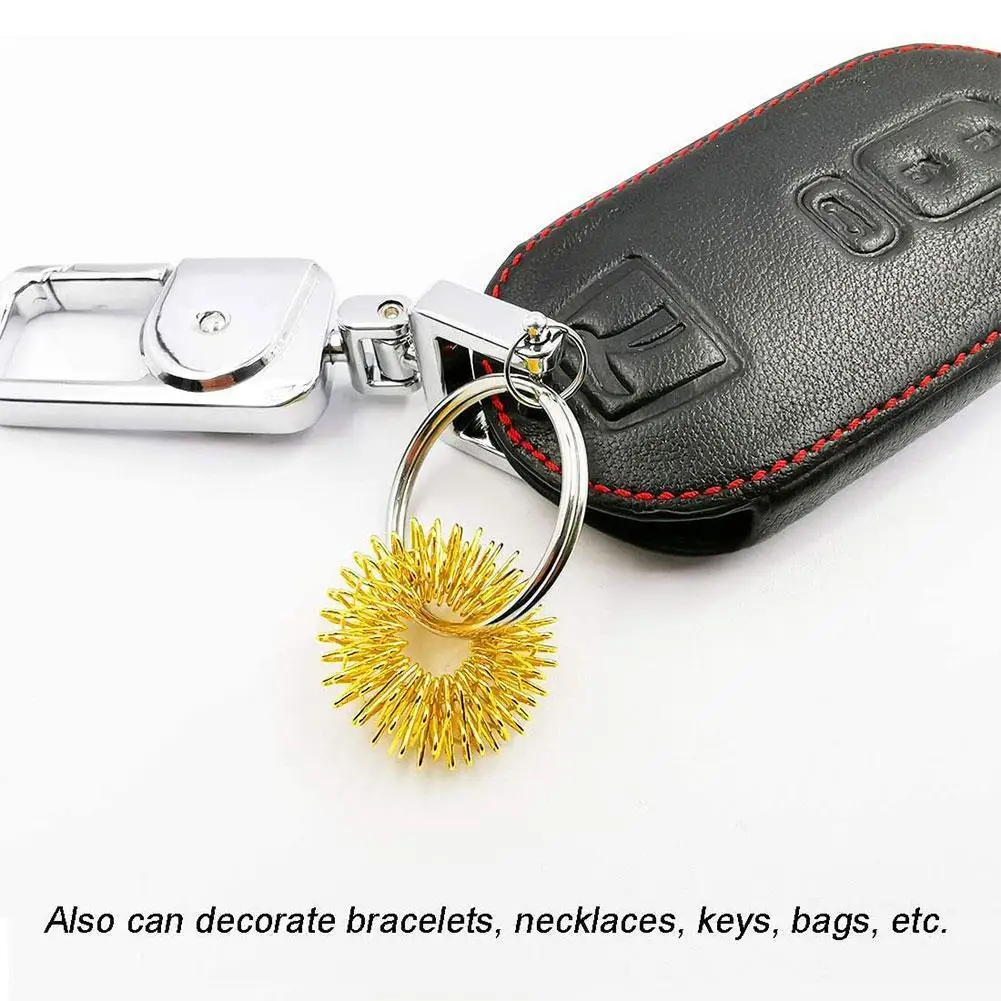 Колючие сенсорные кольца игрушка для снятия стресса массажная и