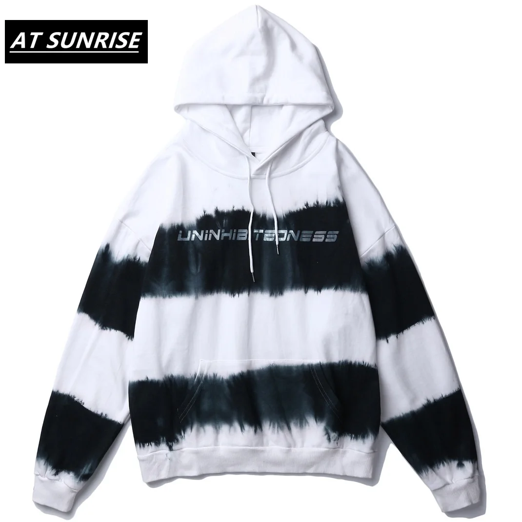 Мужская толстовка с капюшоном в стиле хип-хоп уличная одежда пуловер иллюзией