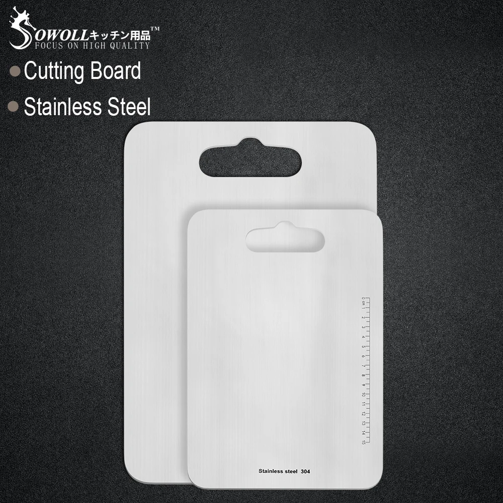 Антибактериальная разделочная доска из нержавеющей стали 304 антибактериальная