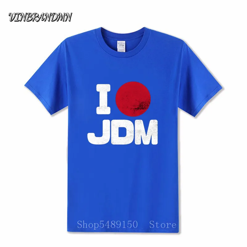 Японский внутренний рынок автомобилей JDM Lover crewneck свободная Мужская футболка 100%