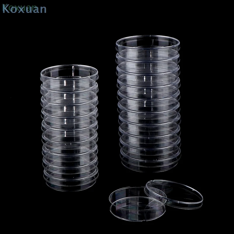 10Pcs 70mm Polystyrene Sterile Petri Dishes Bacteria Culture Dish for Laboratory Medical Biological Scientific Lab Supplies |