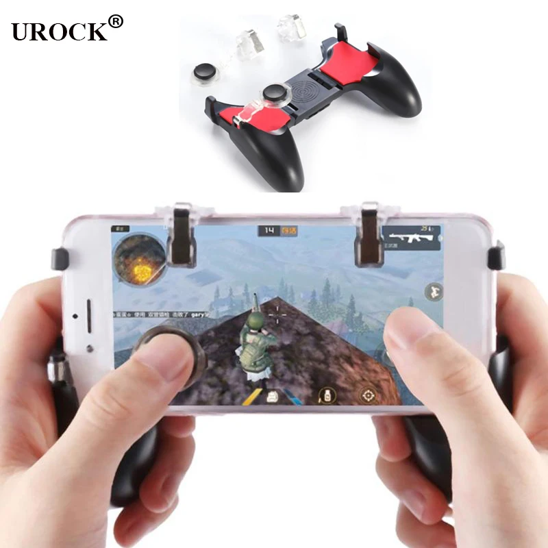 New 5 in 1 FOR PUBG Phone Gamepad Joystick Controller L1 R1 Fire Shooter Buttons Trigger Handle for iPhone Samsung Keypad
New 5 in 1 FOR PUBG Phone Gamepad Joystick Controller L1 R1 Fire Shooter Buttons Trigger Handle for iPhone Samsung Keypad