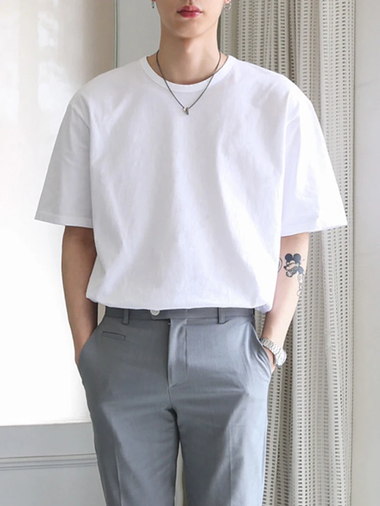 

2021 Men And Women Summer Fashion Loose Comfort Cotton Short Sleeve T-Shirt CXA217-CXA228