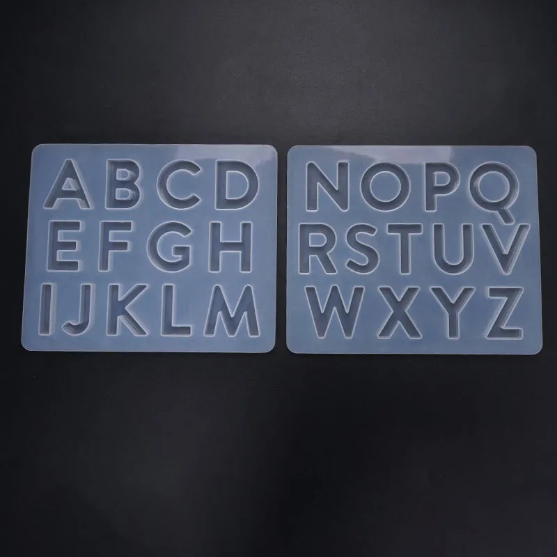 DIY Хрустальная эпоксидная форма для украшения всей доски с буквенным принтом Pinyin