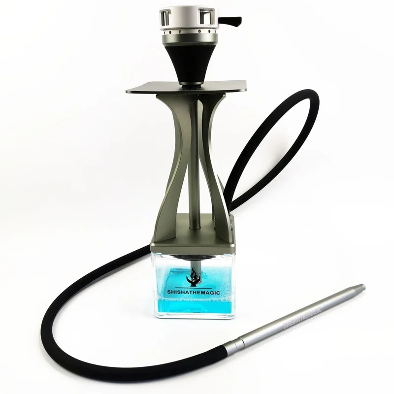 

Portable Modern Hookah Shisha Luxury Large Alloy Aluminium Hookah