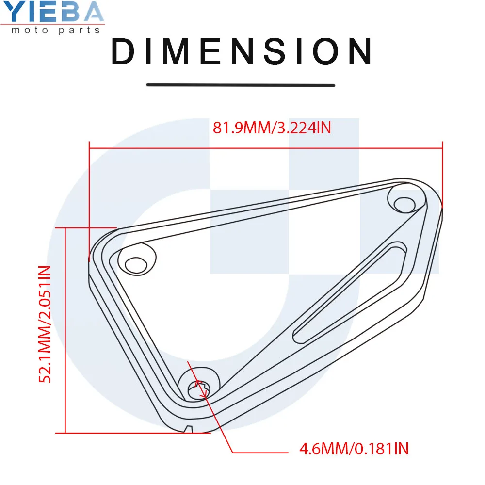 

Motorcycle Accessories FLUID RESERVOIR Cap Upper Pump Power Front Brake Reservoir Cover For 790 ADVENTURE 790ADVENTURE 2019