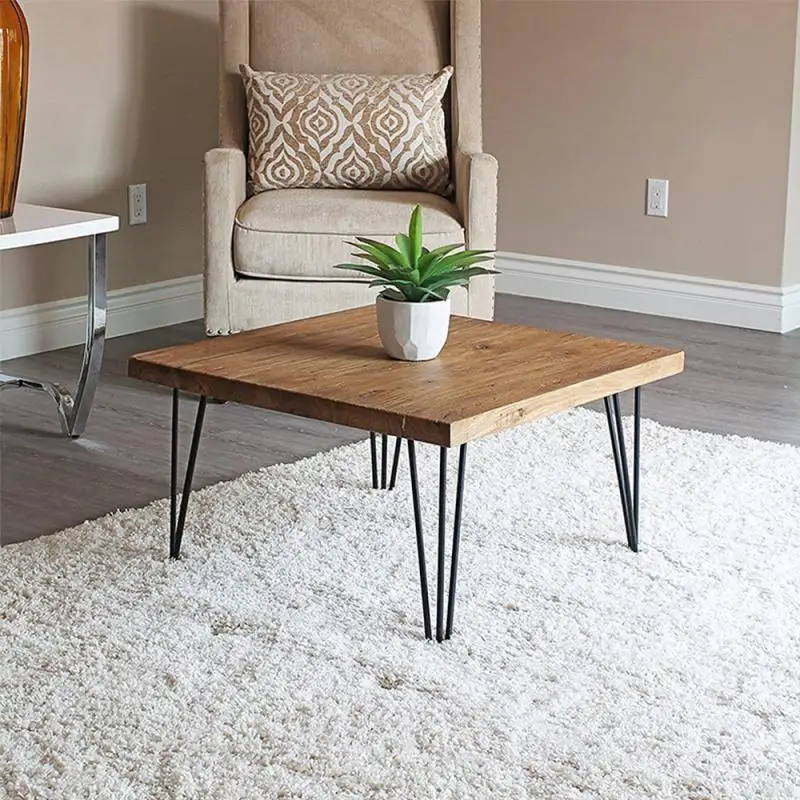 

4 Pcs Black Coffee Table Legs for Metal Furniture Chair Legs Iron Desk Cabinet To The Dresser Foot Bathroom Dropshipping Hot HWC