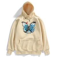 hoodies cute rewind butterfly patter printing new mens pullovers hip hop fashion brand man hoodie warm high quality male hoody