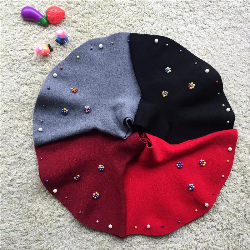 Новинка 2021 черная юбка для девочек детская одежда на осень и зиму модная