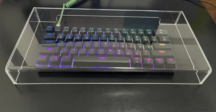 Акриловый емкостный чехол для механической клавиатуры GK61 SK61 SK64 Anne Pro2 мыши