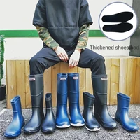 mens water shoes rain boots mens waterproof shoes in the barrel plus velvet rain shoes glue shoes water boots men 39 44