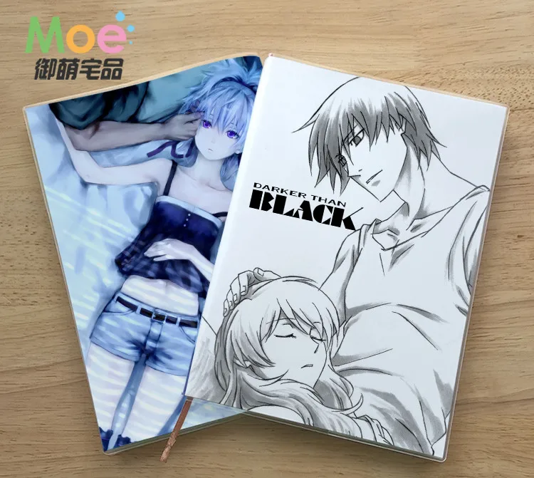 

Блокнот для студентов с аниме темнее, чем черная фигурка, изящный блокнот для защиты глаз, 6629 записная книжка-дневник, подарок