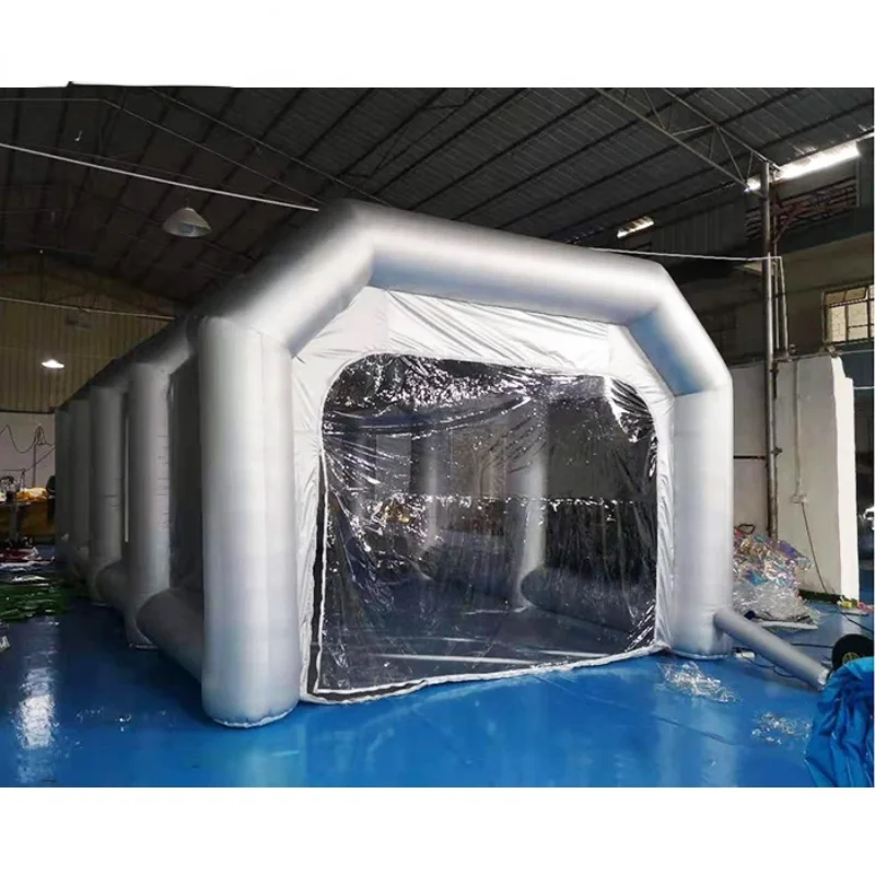 

Inflatable Car Wash Maintaining Spray Paint Tent Clear Tent for 12m L