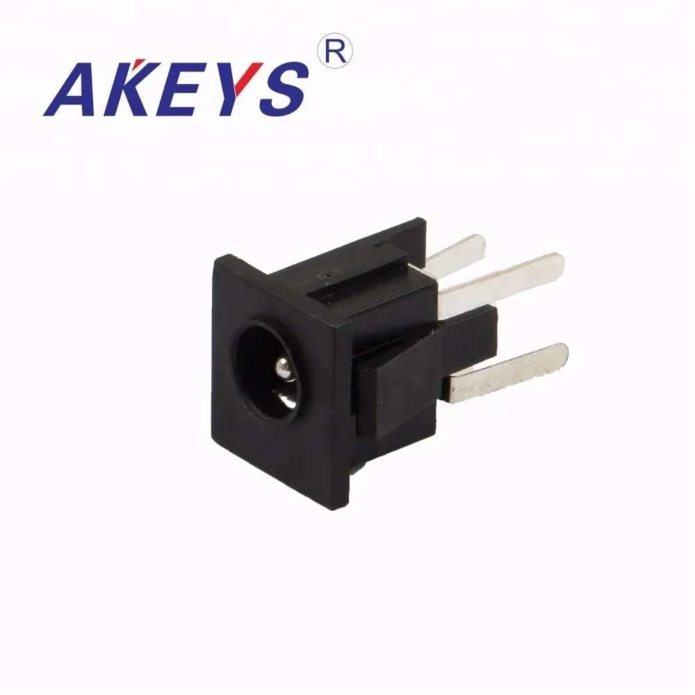 

10PCS DC-068 3pins DC power outlet Wall Switch Jack Waterproof Outer diameter 6mm DC audio jack