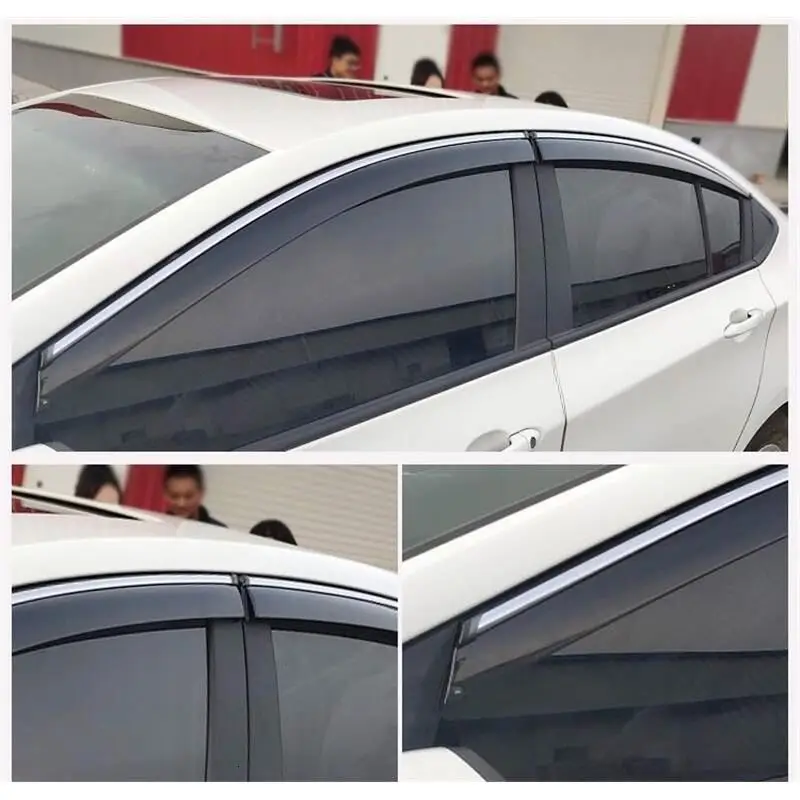 Запчасти для автомобильных окон козырек анти автомобильный дождь тенты укрытия для Chevrolet Captiva кавалер Cruze Lova Malibu XL Sail Traxes