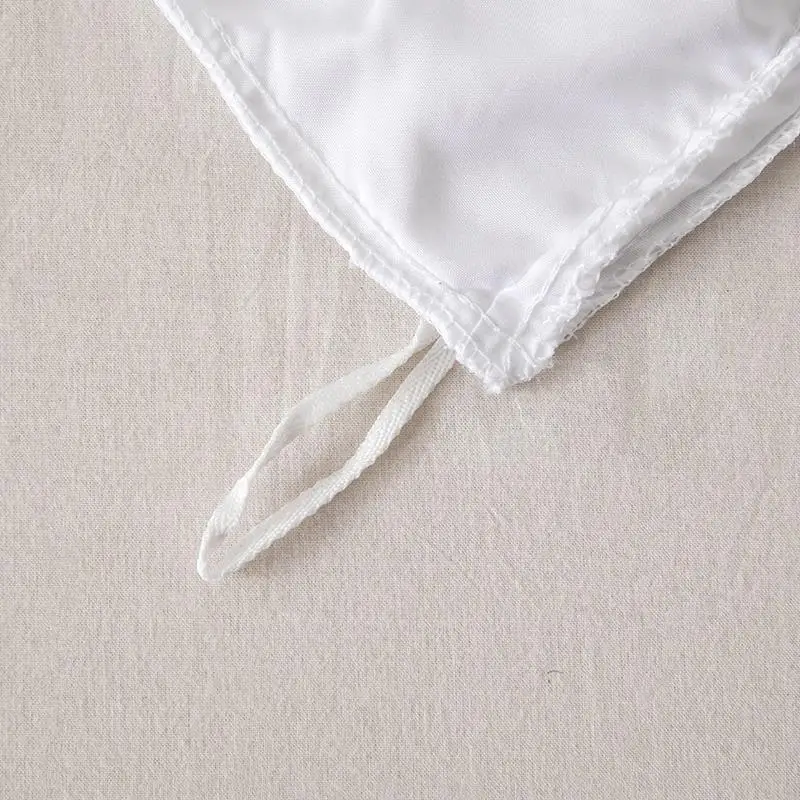 

Duvet Cover Set Queen King Size Square Plain Color Pinch Pleat Brief Bedding Sets Comforter Cover Pillowcases