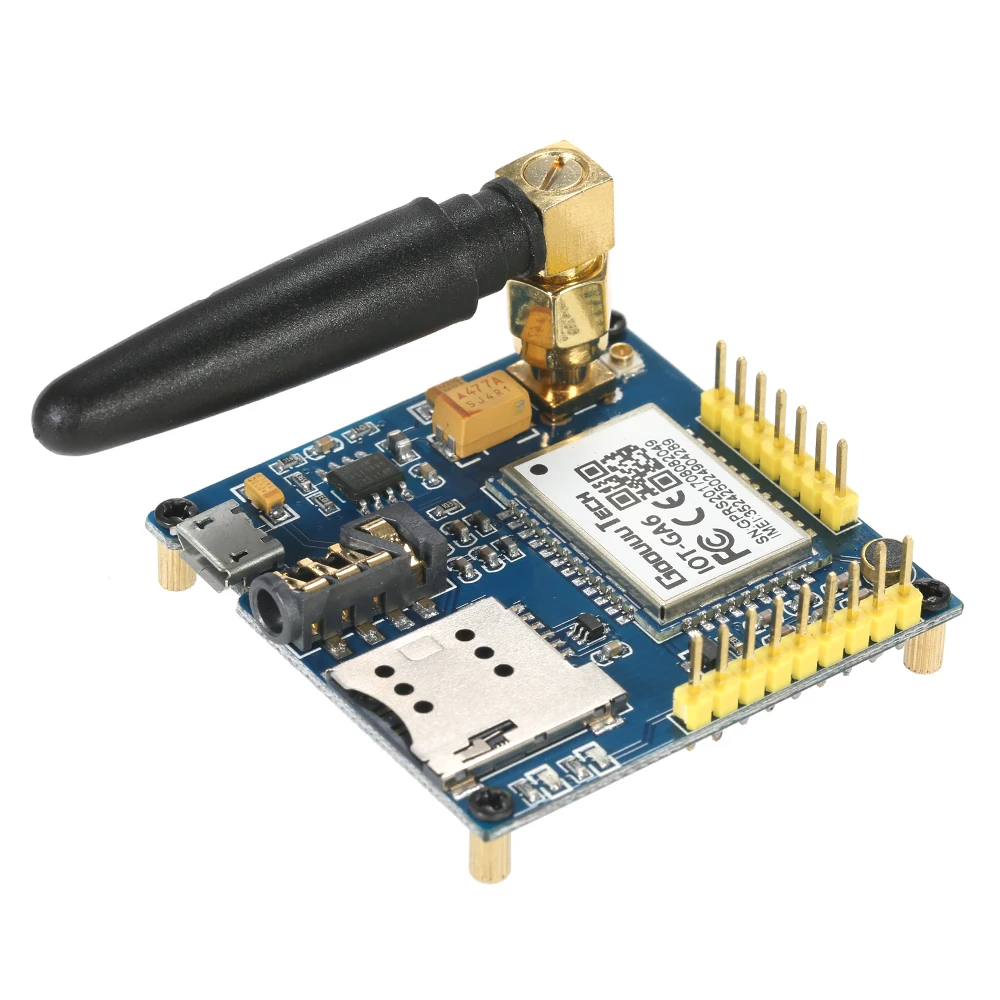 Горячая GPRS A6 Pro серийный GSM модуль Core developent плата с антенной | Инструменты