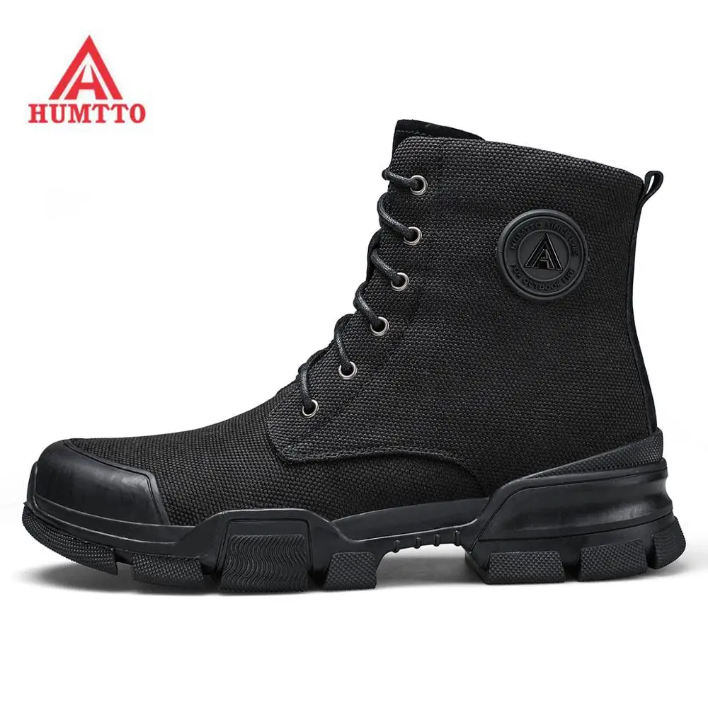 

HUMTTO Men's Trekking Hunting Hiking Boots Shoes Sneakers For Men Sport Climbing Mountain Toursim Boots Shoes Sneakers Man