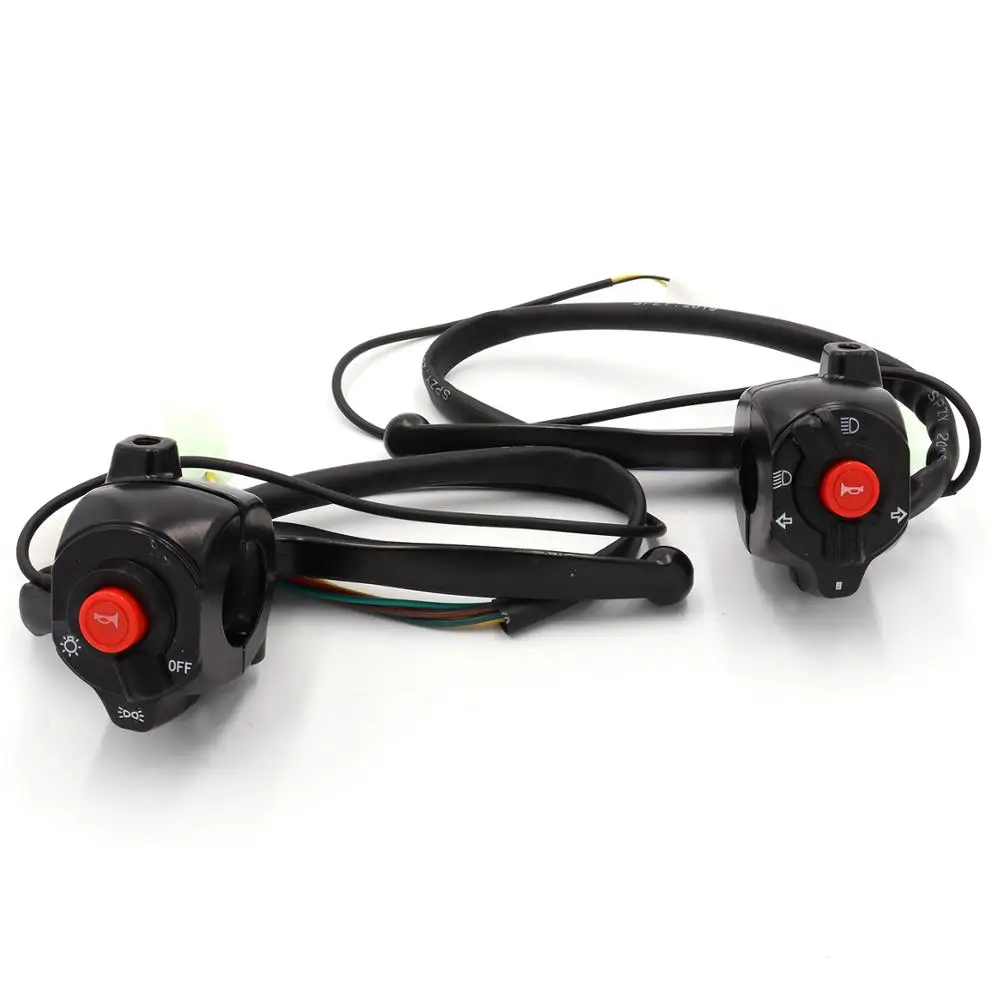 1 комплект левый и правый Тормозной рычаг с поворотным сигналом головкой