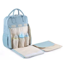Waterproof Outing Backpack Large Capacity Mommy Waiting For Production Infant Baby Bottle Cooler Bag Baby Activities Accessories