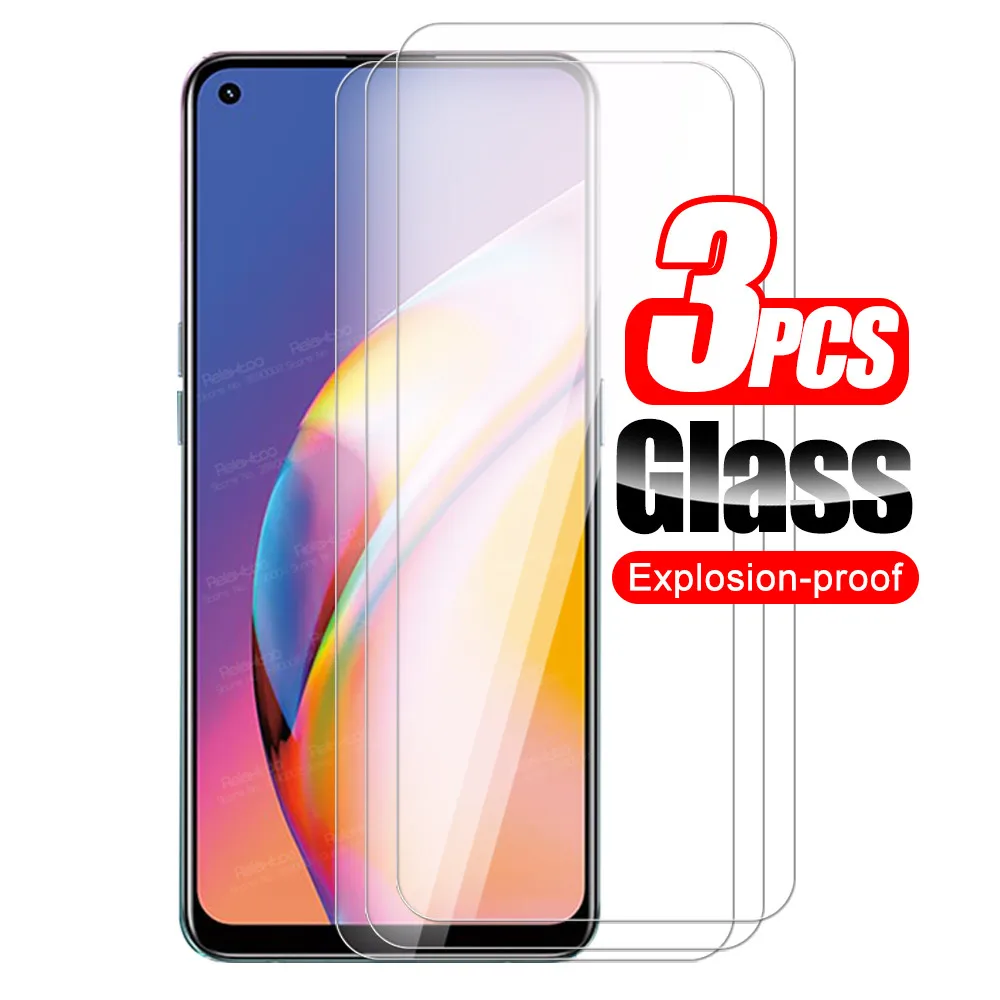 

3 шт. защитное закаленное стекло для Oppo Reno5 Lite, Защитное стекло для экрана на Appo Reno 5 светильник Reno5Lite 6,43 дюйма, Защитная пленка для телефона