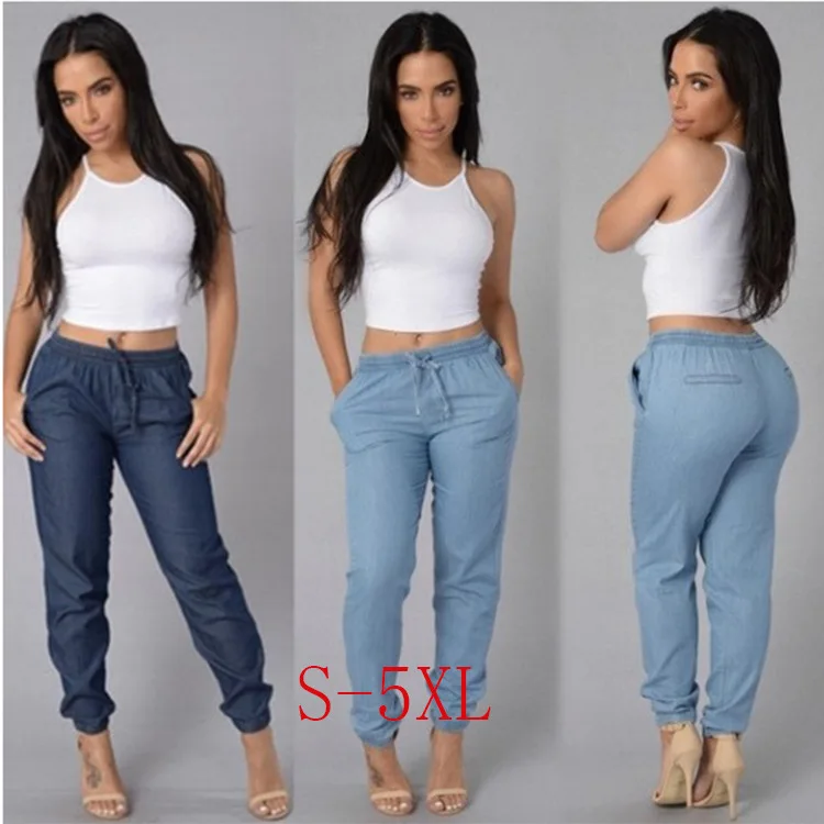 

Women's 2021 spring mid-waist was thin and loose wide-leg pants Women's washed jeans were thin and small feet jeans women