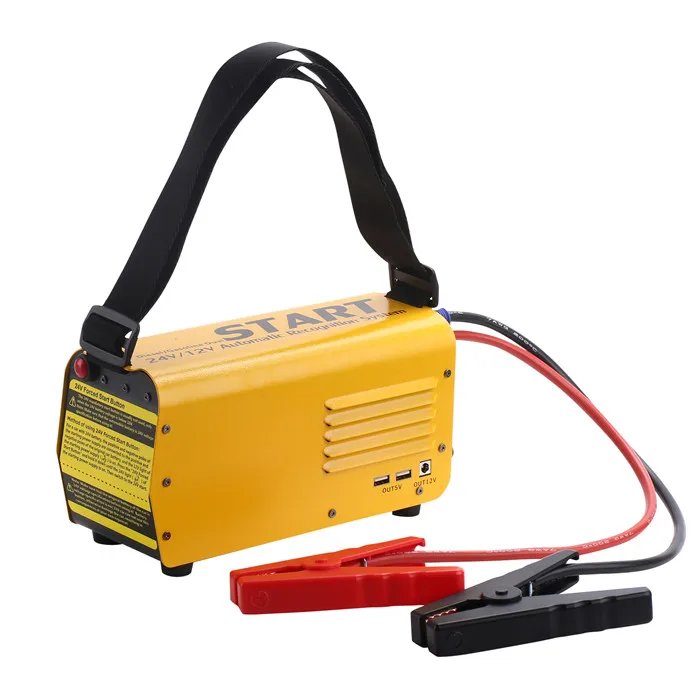 New 12V/24V car jump starter portable generator with 36000mAh power station for outside emergency use