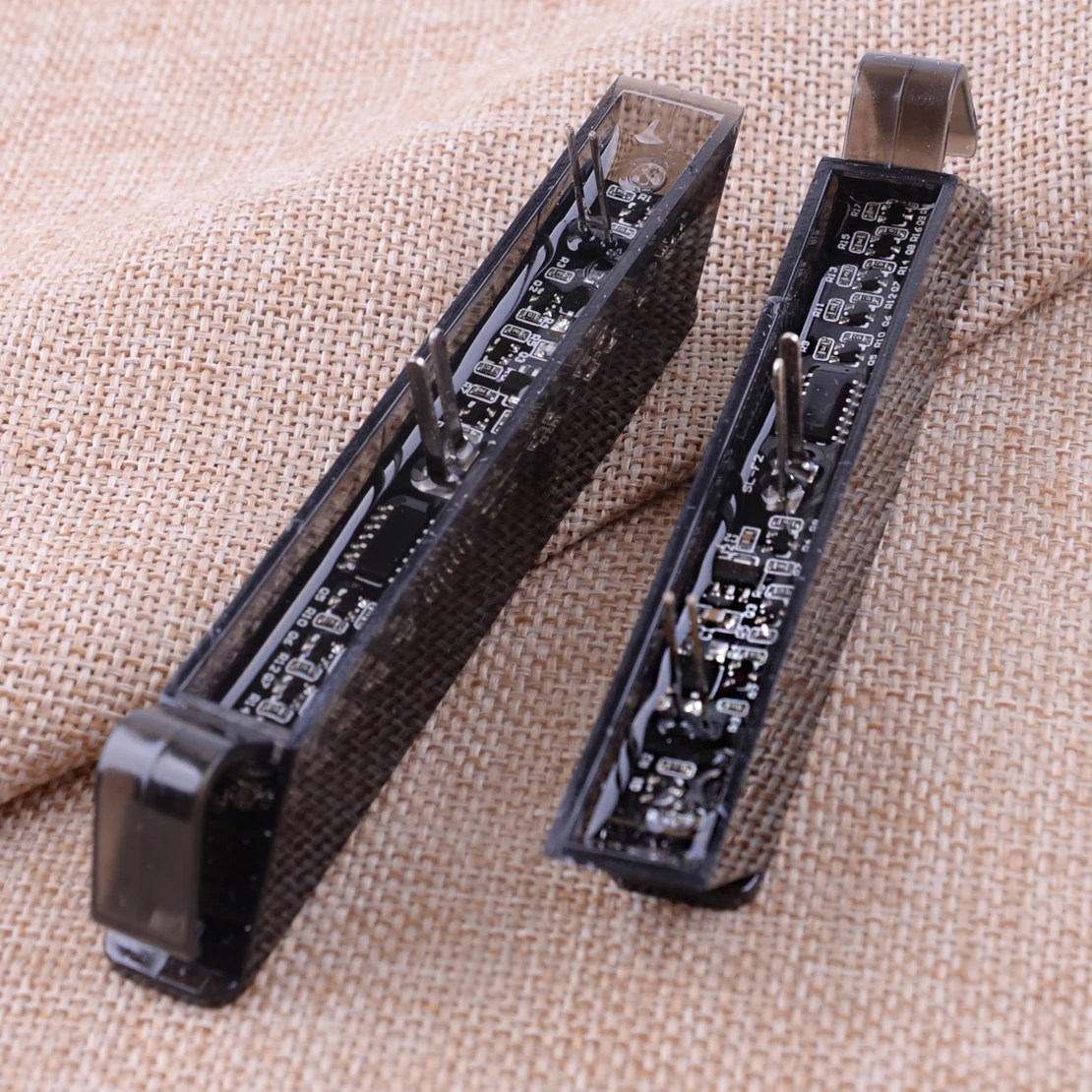 

DWCX Dynamic Flashing Smoke Lens LED Side Mirror Under Turn Signal Light Lamp fit for Ford F-150 2004-2010 2011 2012 2013 2014