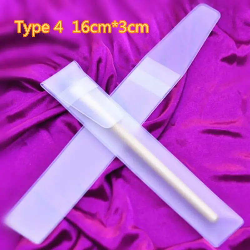 10 шт. белый Расчёски для волос Защитная крышка рукава Макияж Кисточки охранников