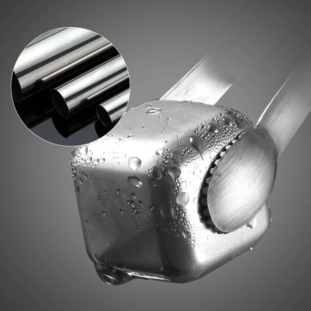 Нержавеющая сталь Сердце квадратной формы кубики льда камень Виски напиток пиво