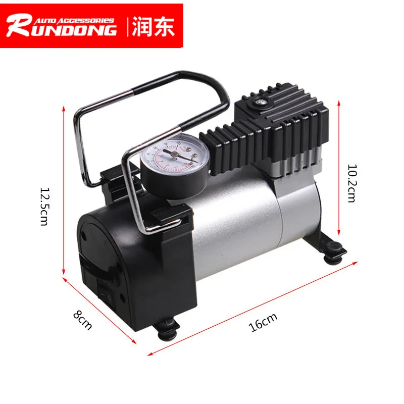 Одноцилиндровый металлический насос для автомобильного автомобиля надувной