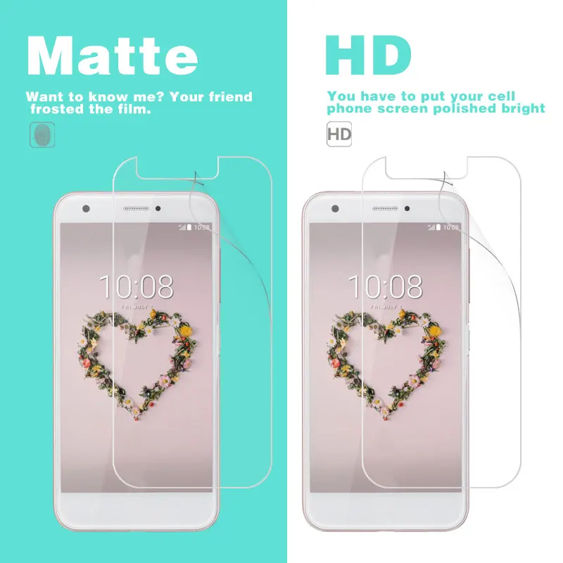 

HD Clear Glossy Film For ZTE A1 A112 A2 Plus A2S A3 2017 A462 A506 A510 A512 A6 Lite A601 A610 matte Anti-Scratches Screen Film