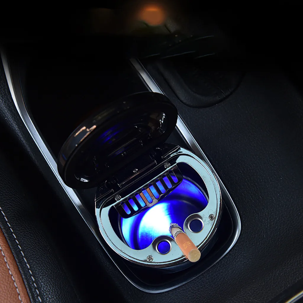 . Автомобильная пепельница высокая огнестойкая компас от производителя