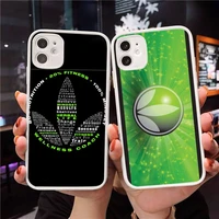 herbalife phone case for iphone 12 11 mini pro xr xs max 7 8 plus x matte transparent white cover