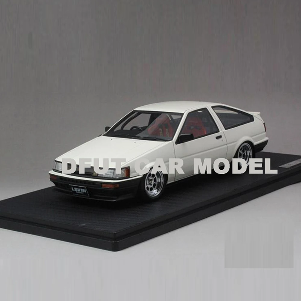 Модель спортивного автомобиля AE86 1:18 из сплава оригинальная Авторизованная