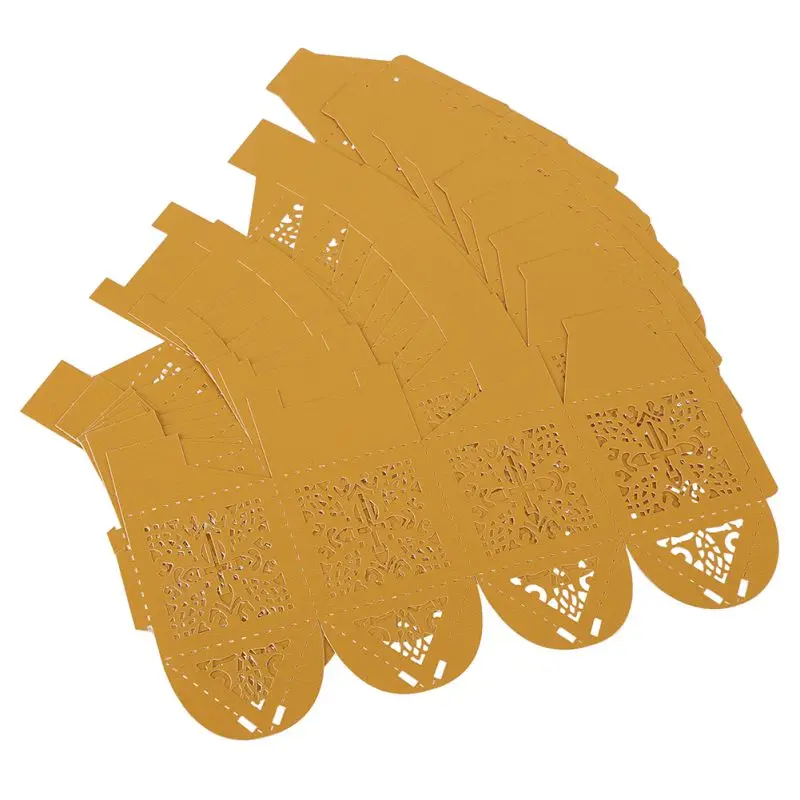 10 шт. коробки для конфет ангельская Подарочная коробка детского душа крещение