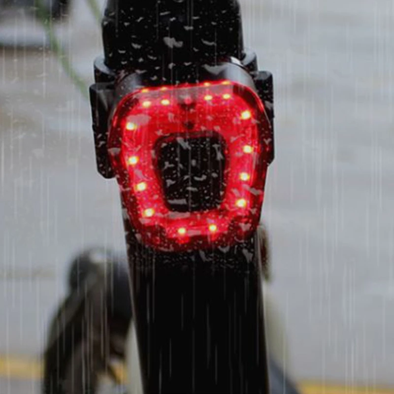 

Rechargeable Bright Bike Tail Light Night Riding Waterproof Bicycle Taillight Easy to Mount Outdoor Sports Cycling Light
