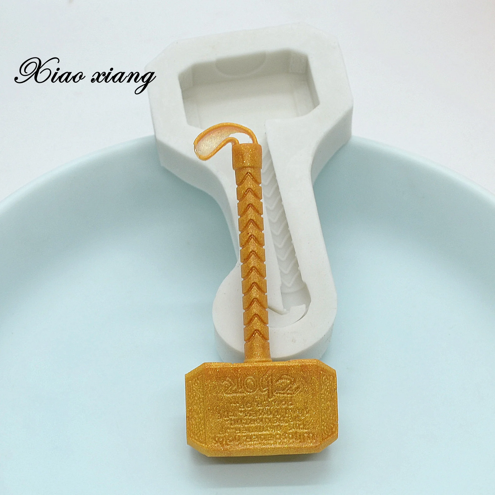Luyou 3D Молоток дизайн Fondant (сахарная) силиконовая форма для выпечки формы Мыло