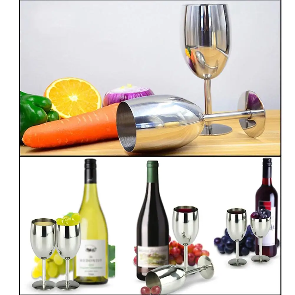 Бокалы для вина бокалы из нержавеющей стали сока шампанского кухонный