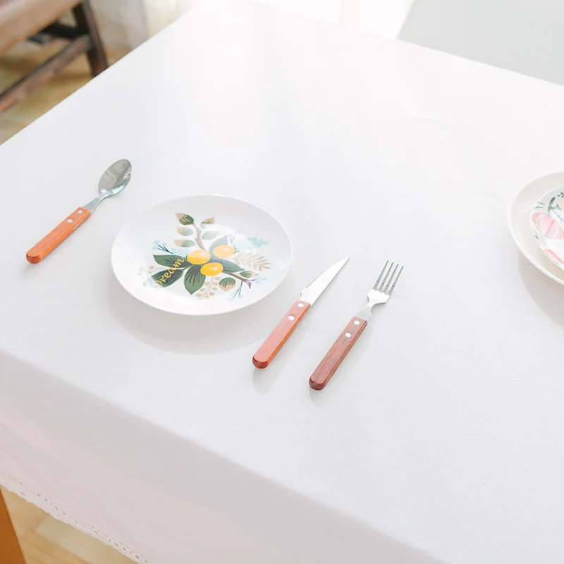 1 шт. прочная Пыленепроницаемая скатерть для обеденного стола украшение дома